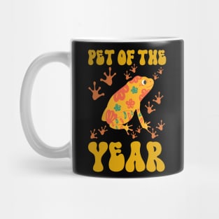 Pet Of The Year Is A Frog Mug